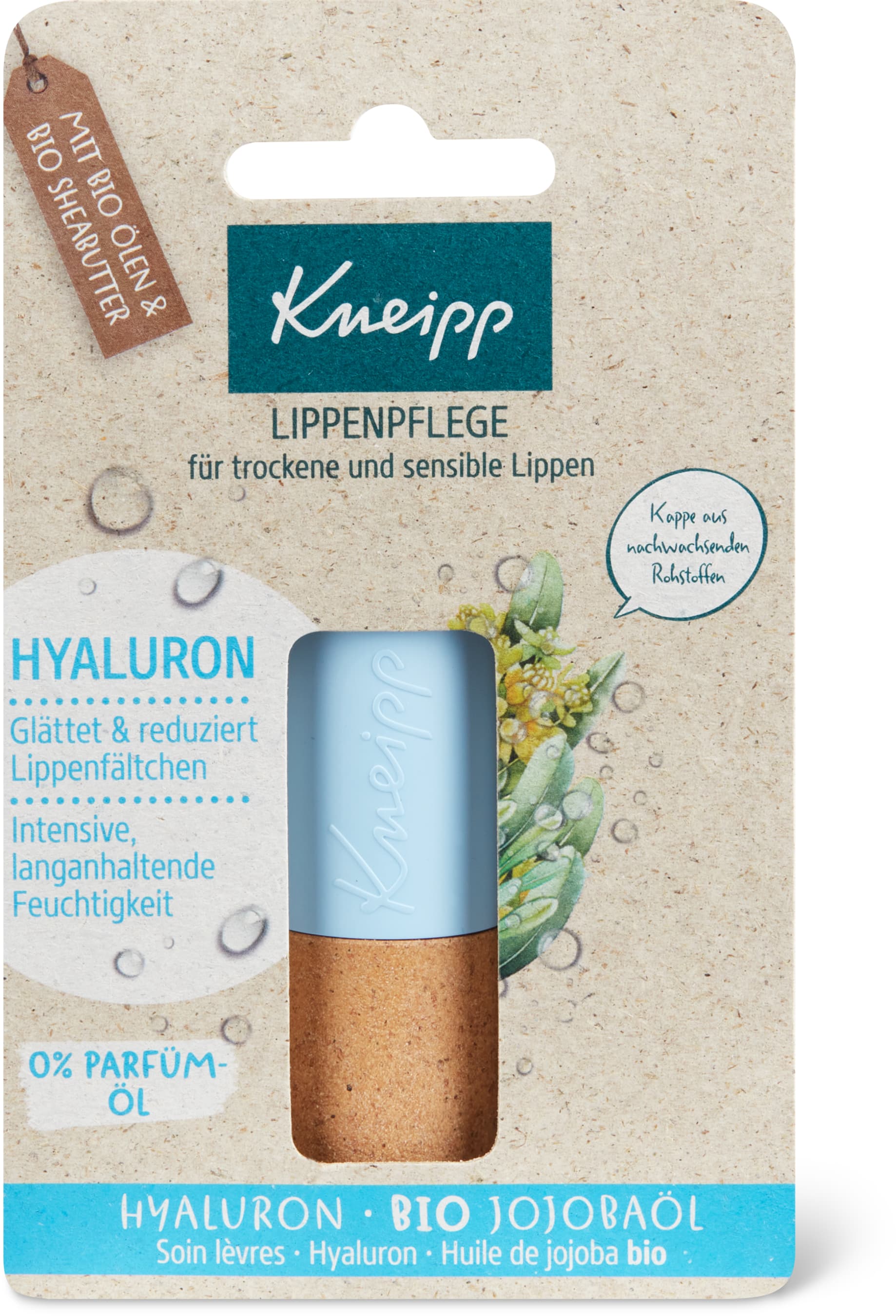 Kneipp Lippenpflege Hyaluron Jojobaöl 4.7g